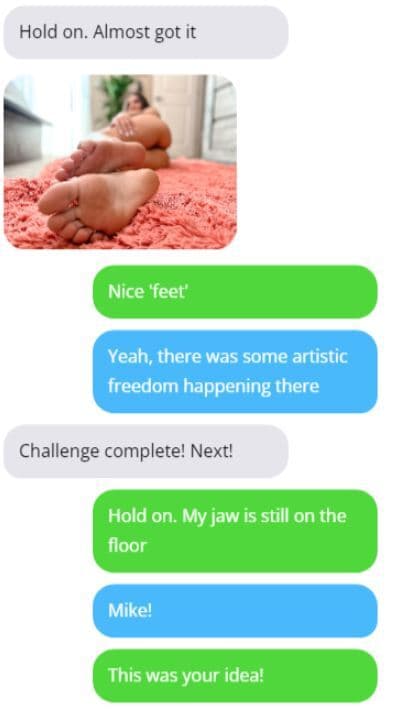 "A Challenge Game with Friends" - Chapters 1 through 9 — image 22