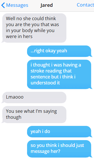 Seeing Her Perspective (full story) (bodyswap) — image 36