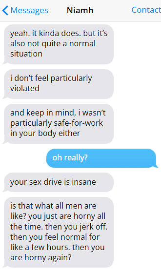 Seeing Her Perspective (full story) (bodyswap) — image 56