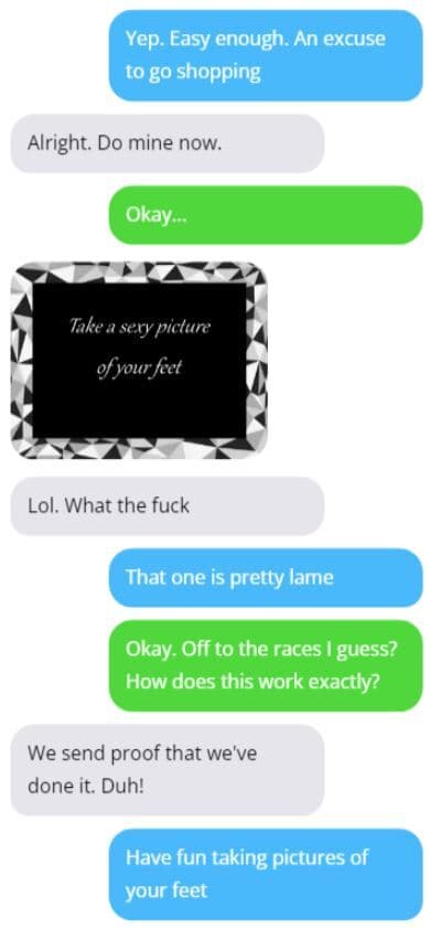 "A Challenge Game with Friends" - Chapters 1 through 9 — image 20