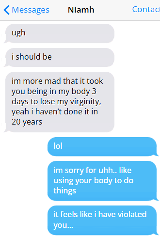 Seeing Her Perspective (full story) (bodyswap) — image 55