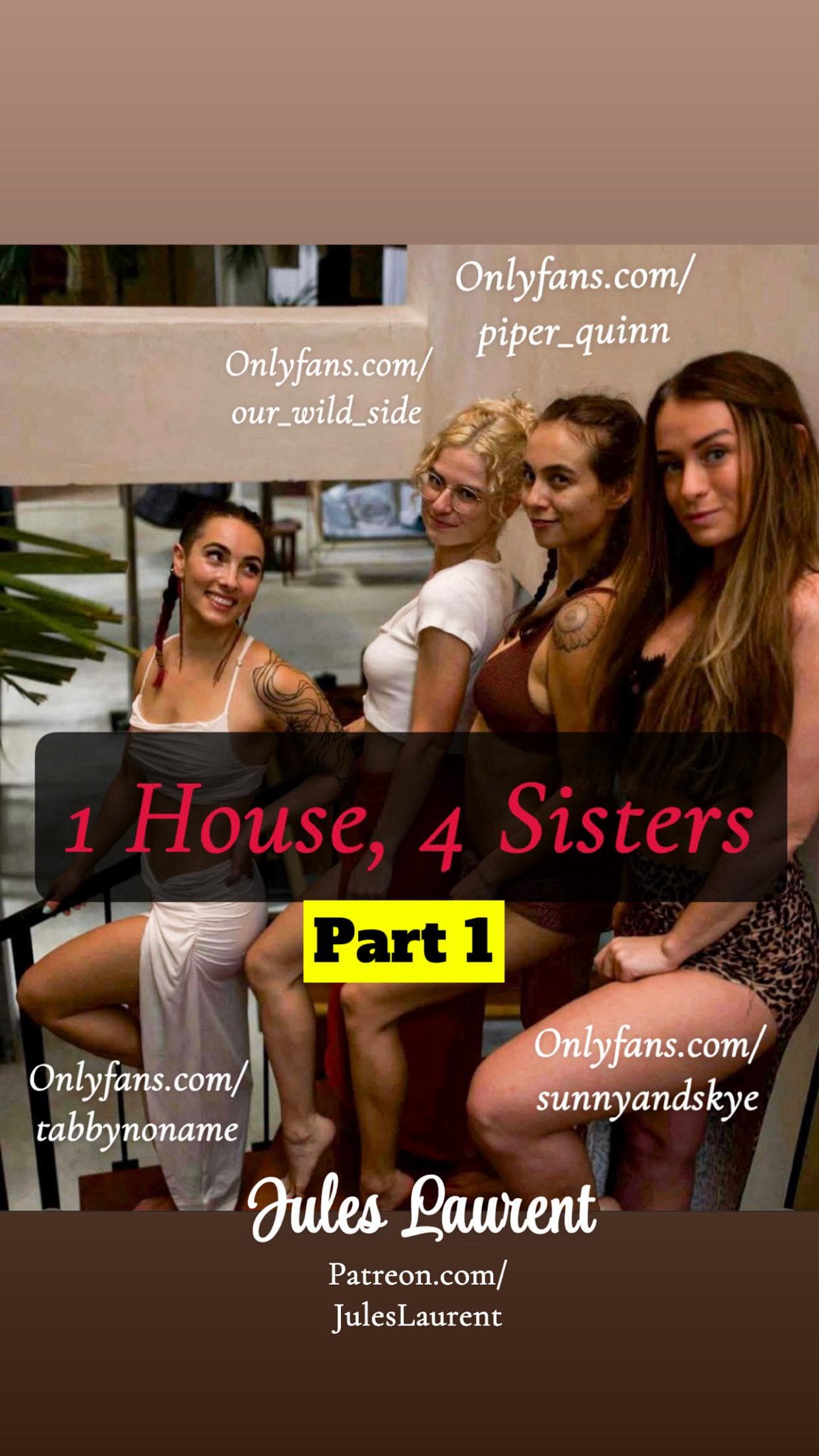 1 house 4 sisters