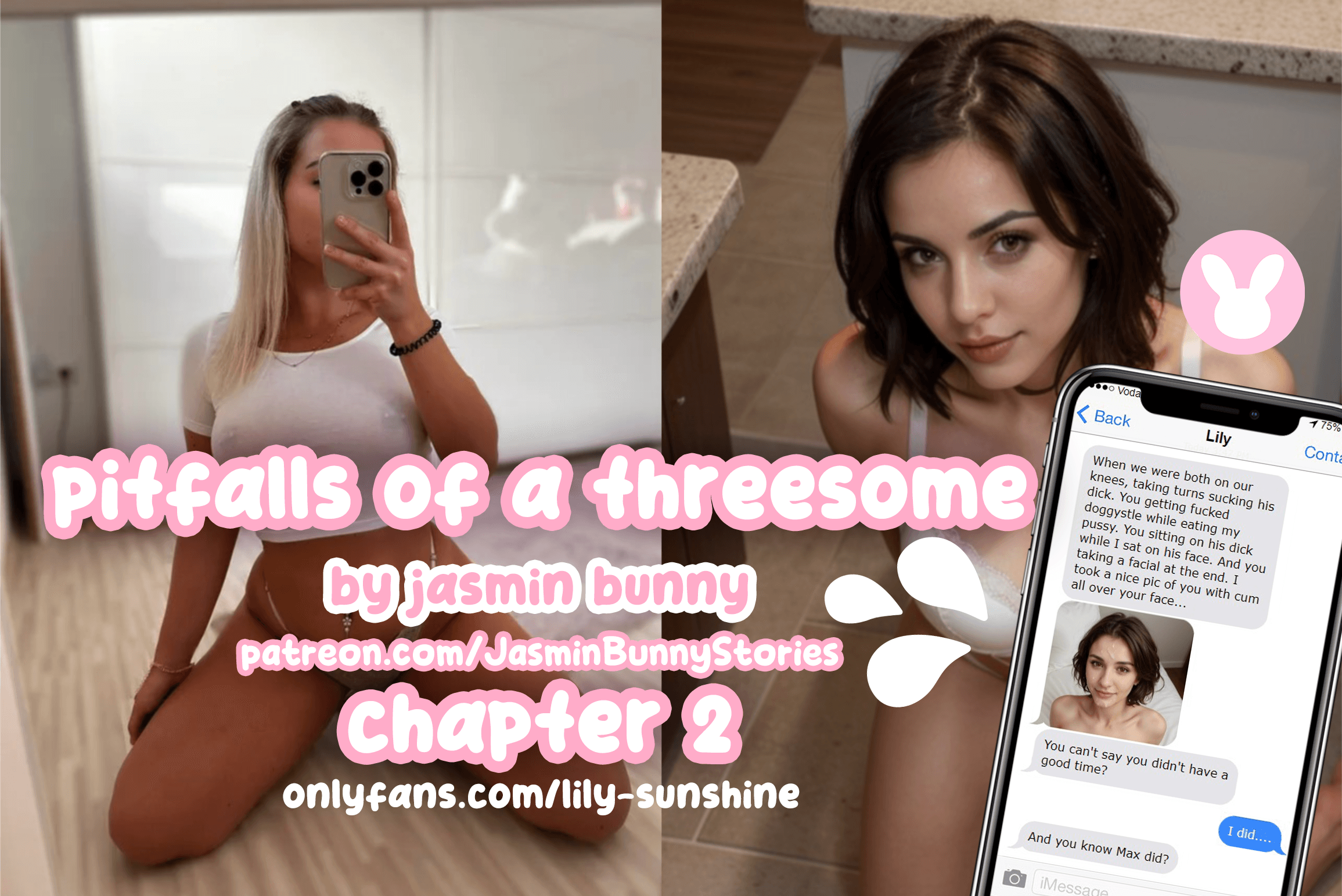Pitfalls of a Threesome - Chapter 2 (Link in comments)
