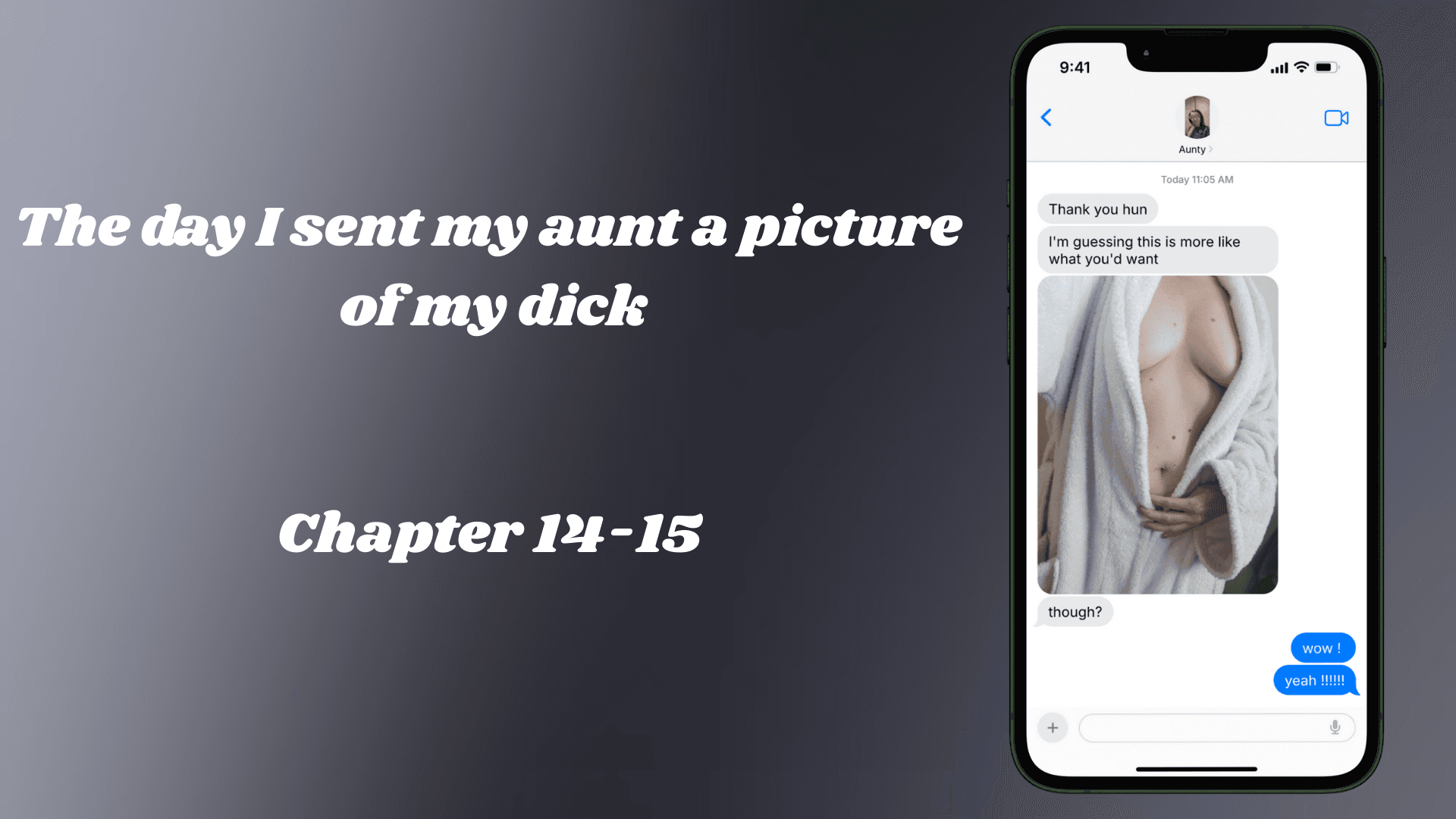 The day I sent my aunt a picture of my dick Chapters 14-15