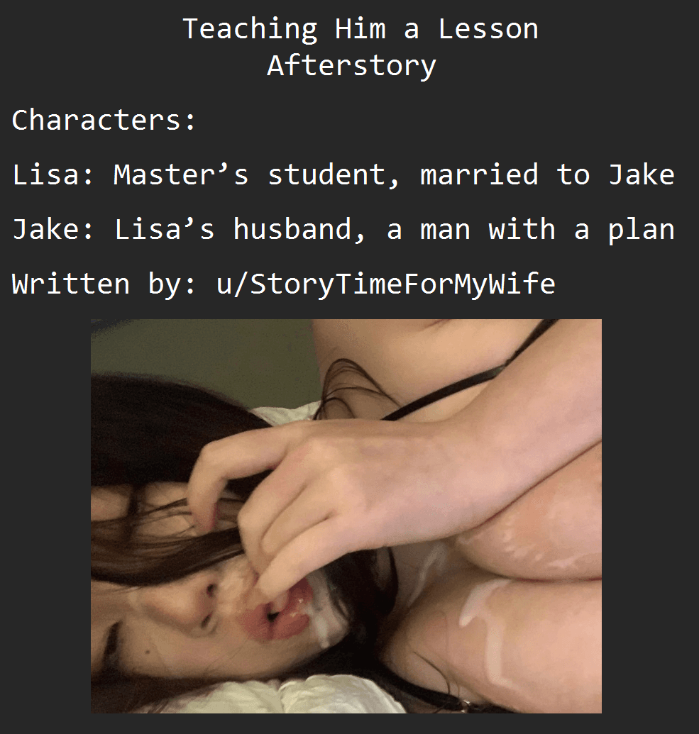 Teaching Him a Lesson - Afterstory [Sequel] [Hotwife] [Link In Comments]