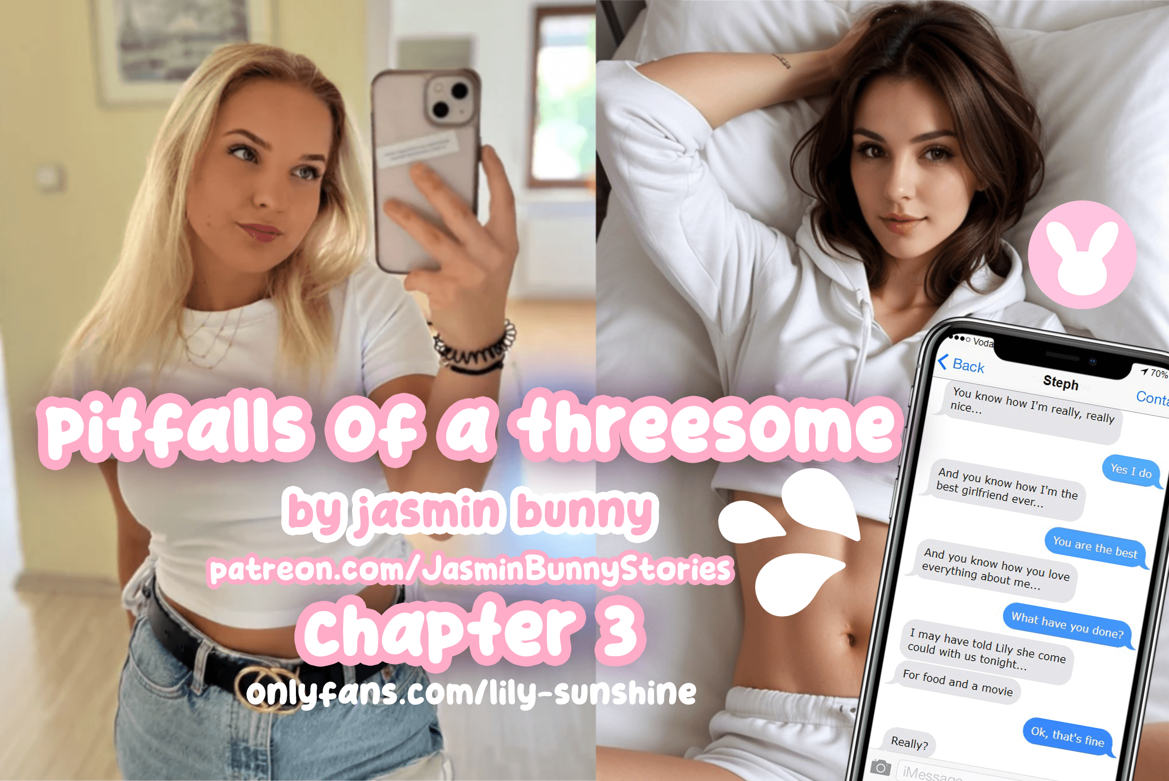 Pitfalls of a Threesome - Chapter 3 (Link in comments)