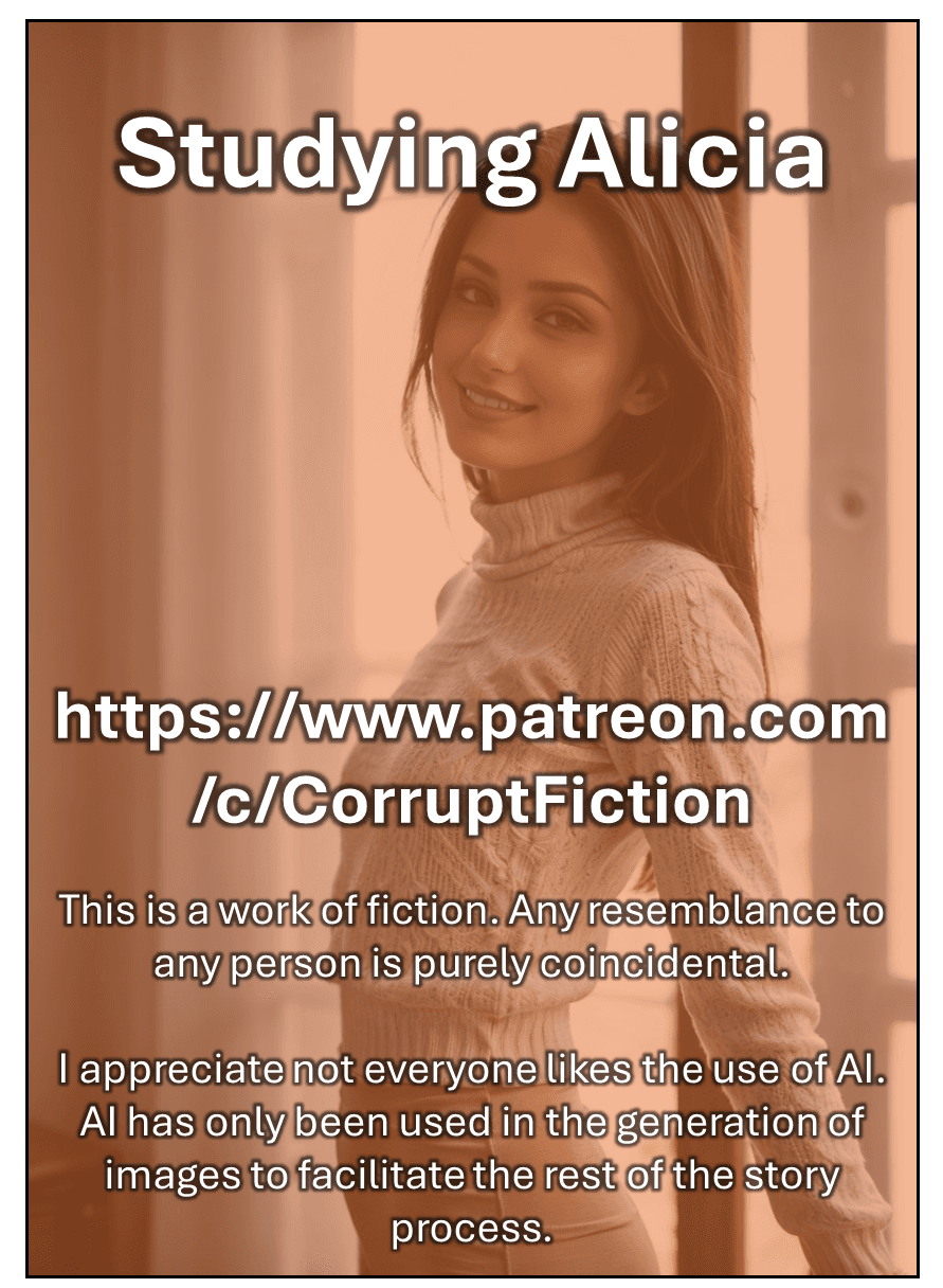 Studying Alicia (parts 1 - 8) [AI images]