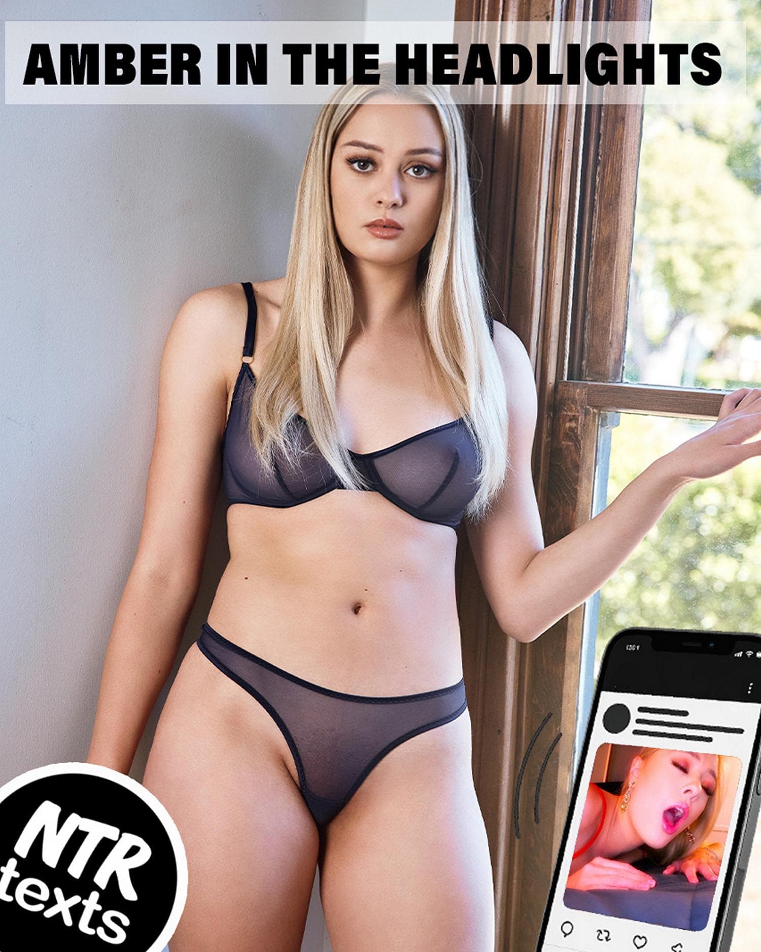 amber in the headlights